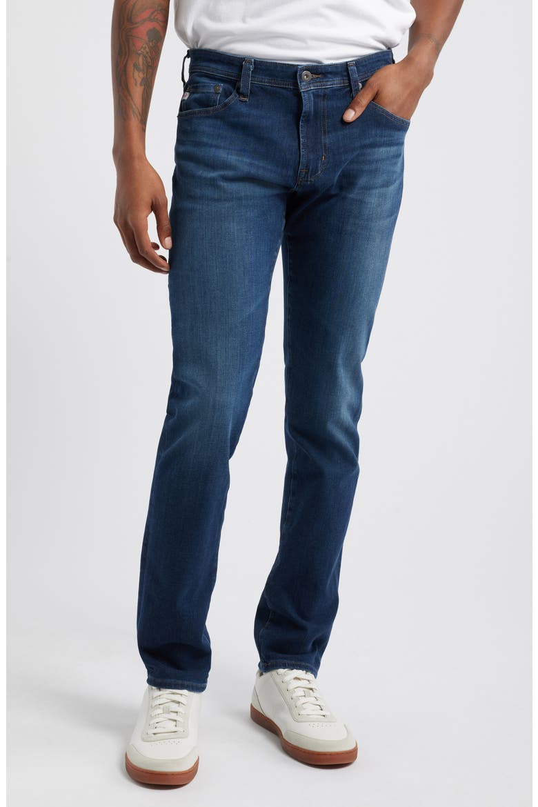 Tellis Slim Fit Jeans, Main, color, MATTERHORN