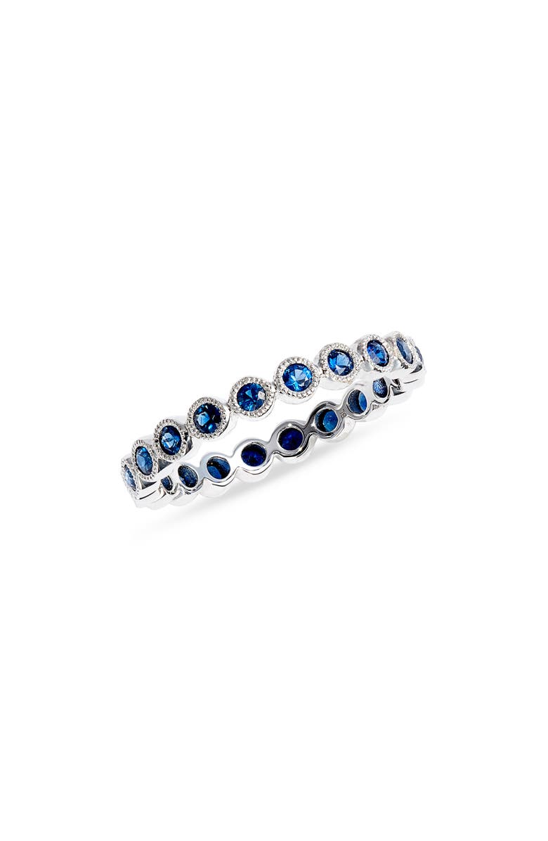 Bony Levy Feu Et Eau Sapphire Eternity Ring, Main, color, 
