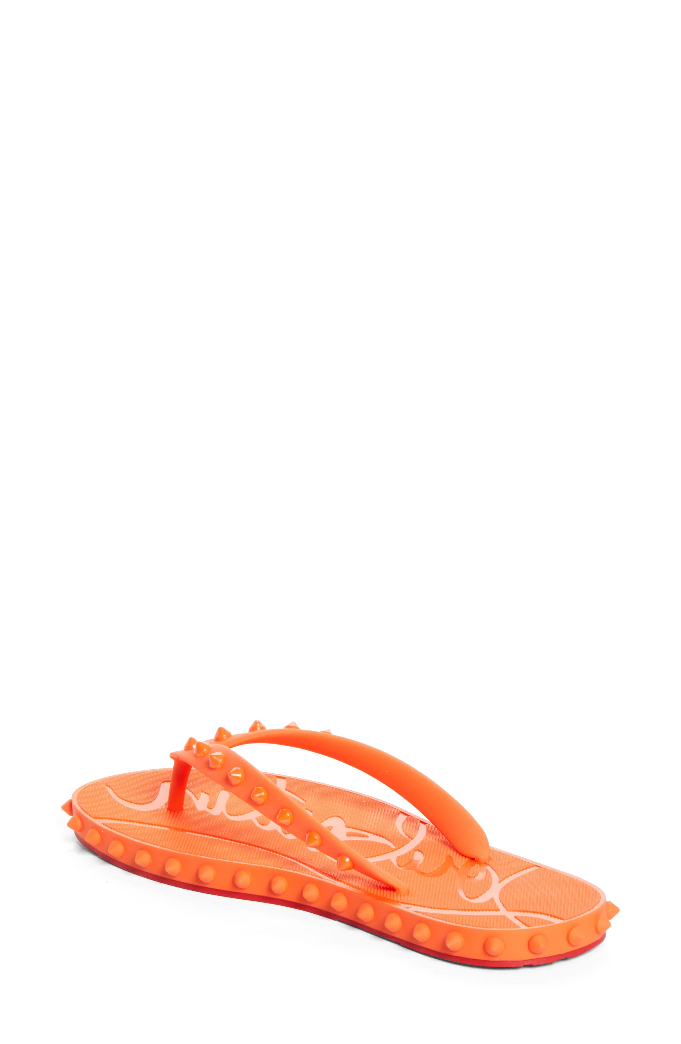 Christian Louboutin Super Loubi Flip Flop, Alternate, color, Caruzo