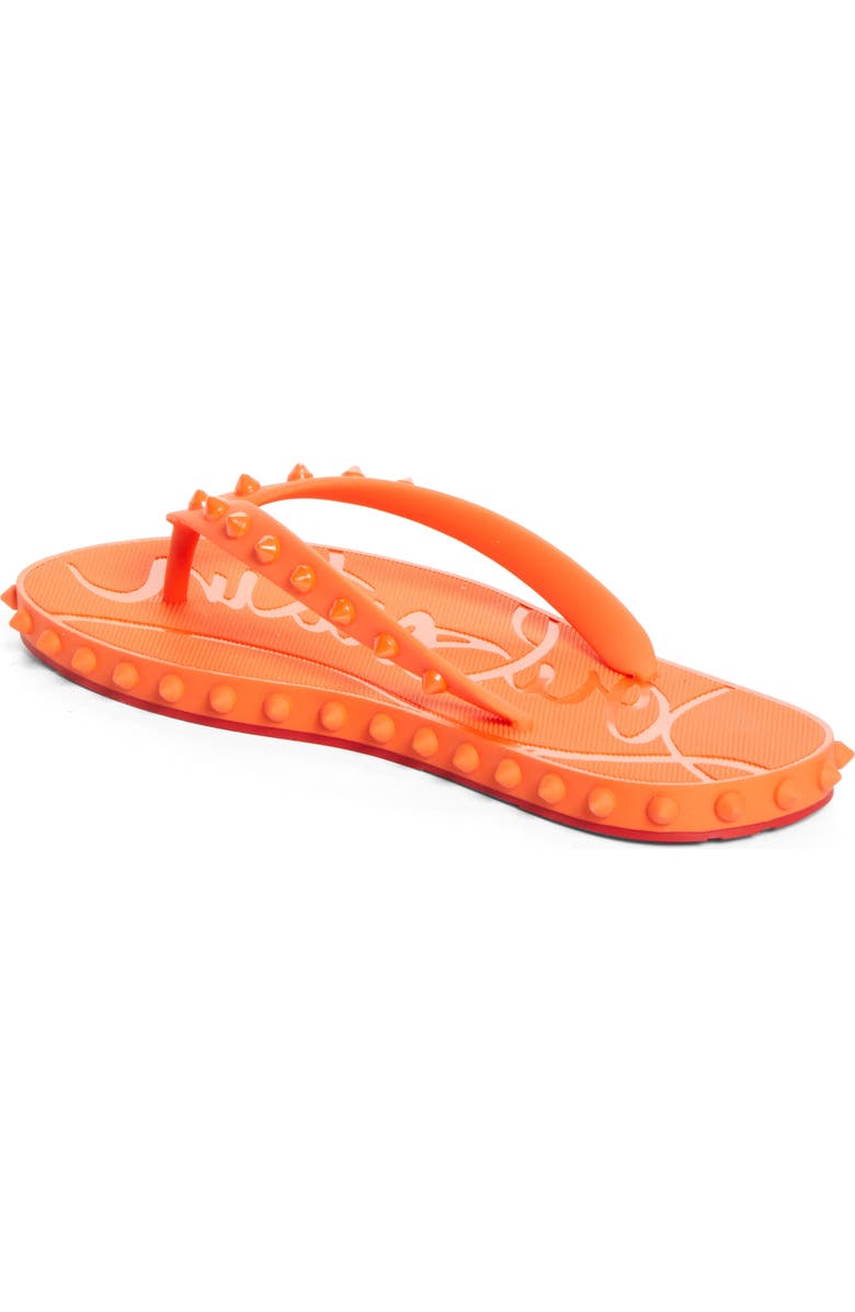 Christian Louboutin Super Loubi Flip Flop, Alternate, color, Caruzo