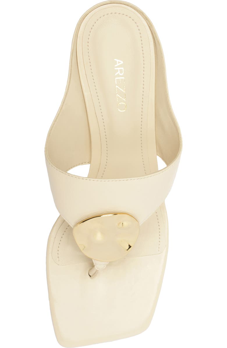 Arezzo Coraline Kitten Heel Flip Flop, Alternate, color, Panacota