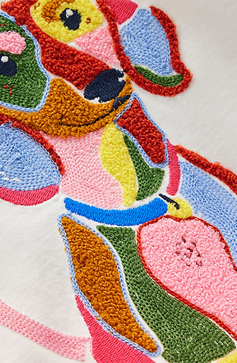 Mini Boden Kids' Long Sleeve Bouclé T-Shirt, Alternate, color, 