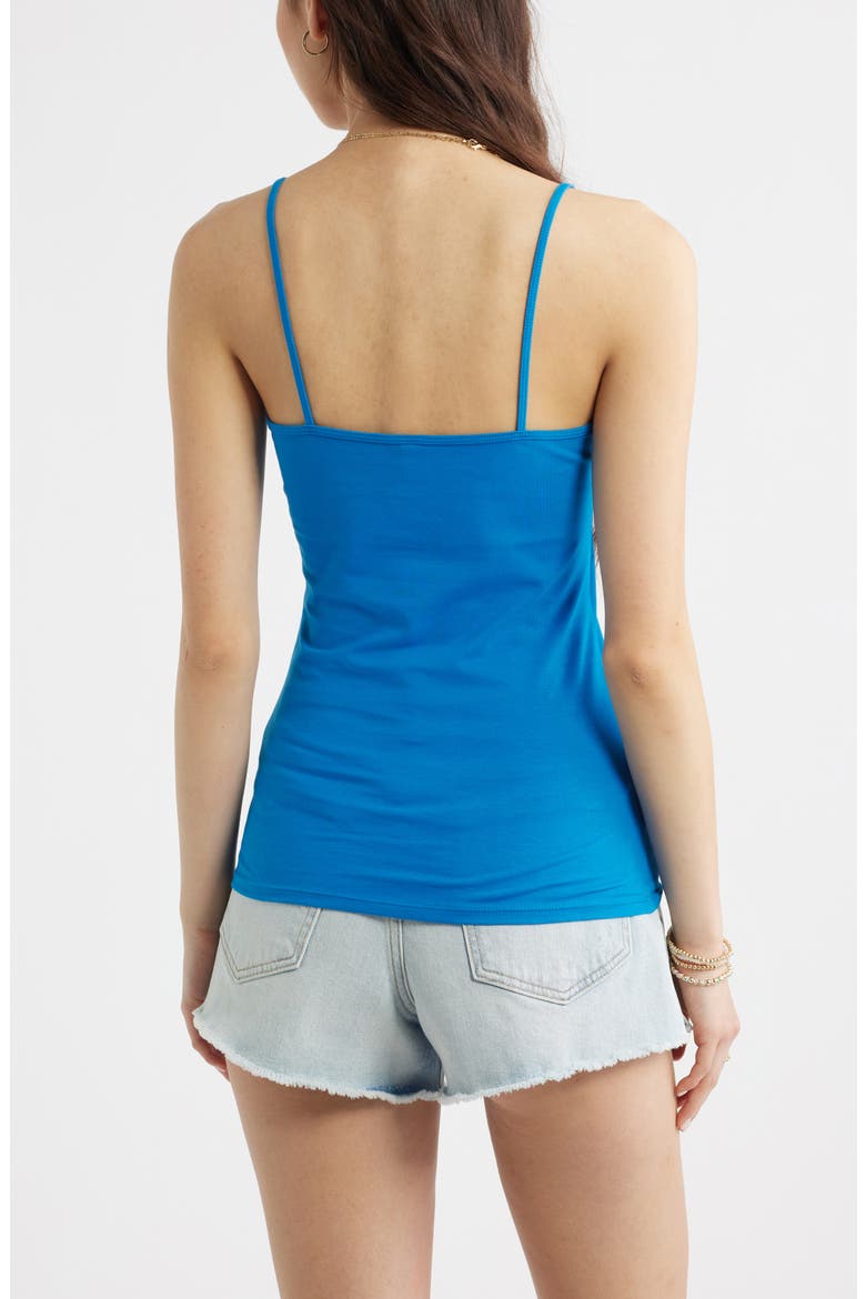 Core Stretch Cotton Camisole, Alternate, color, BLUE EMPIRE