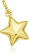The Lovery Fine Jewelry Gold Puffy Star Charm