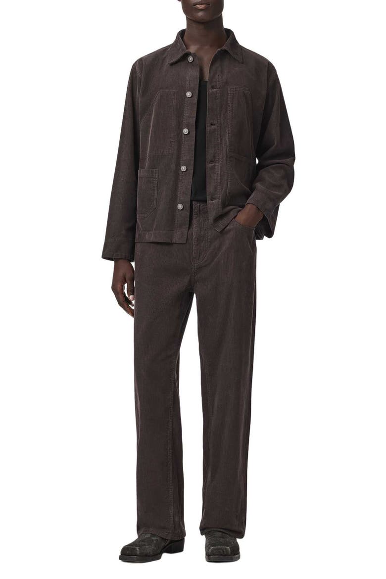 Mukesh Corduroy Shacket, Alternate, color, DARK BROWN