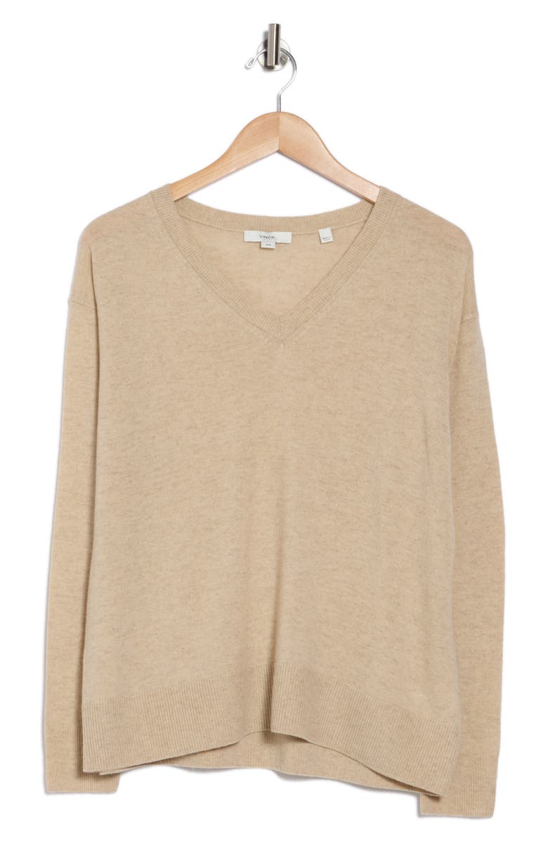 Vince Boxy Wool & Cashmere Blend Sweater, Main, color,