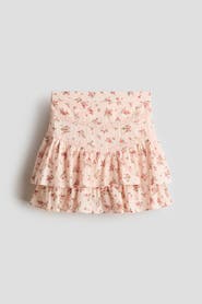 H&M Tiered Cotton Skirt