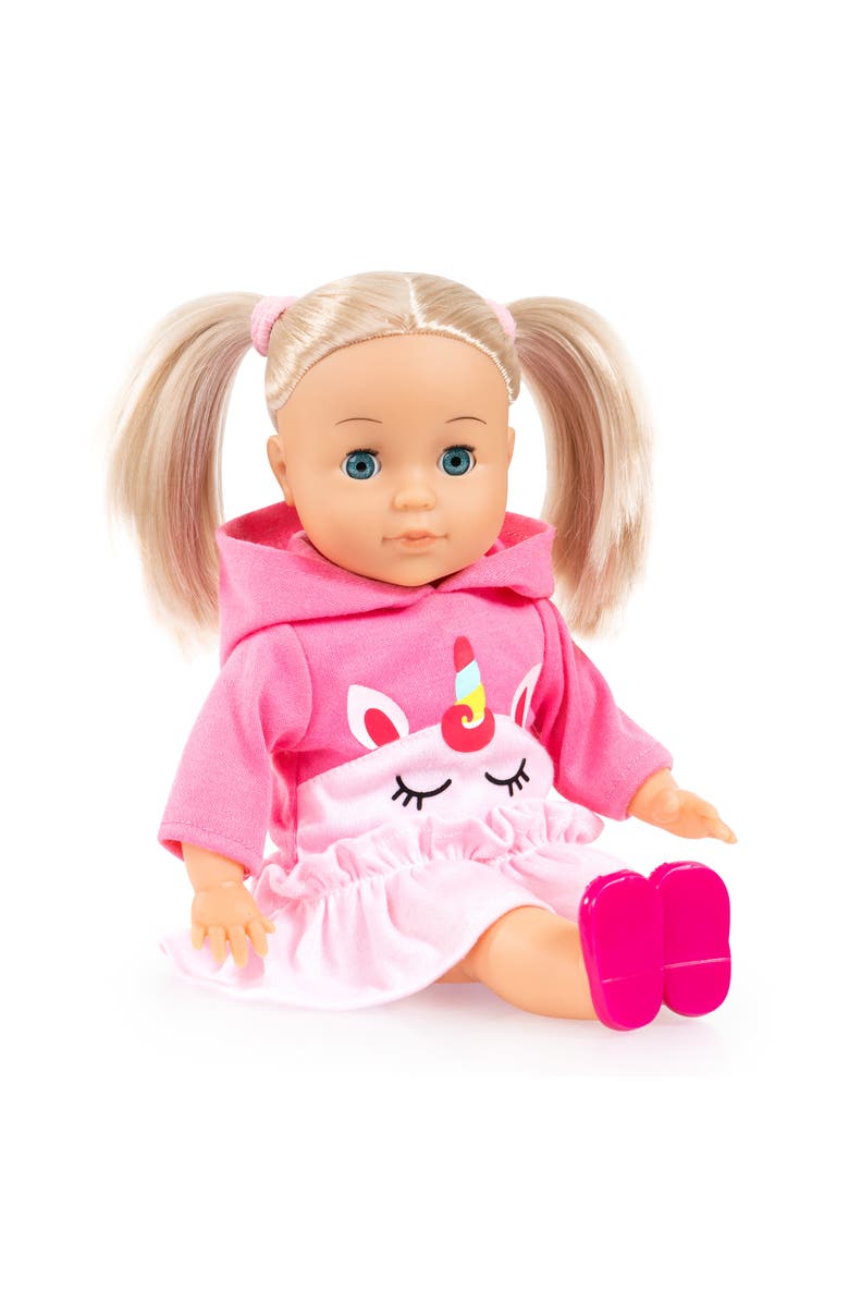 Bayer Design 13 Inch Charlene Little Lover Doll with Hair Accessories, Alternate, color, Multicolored