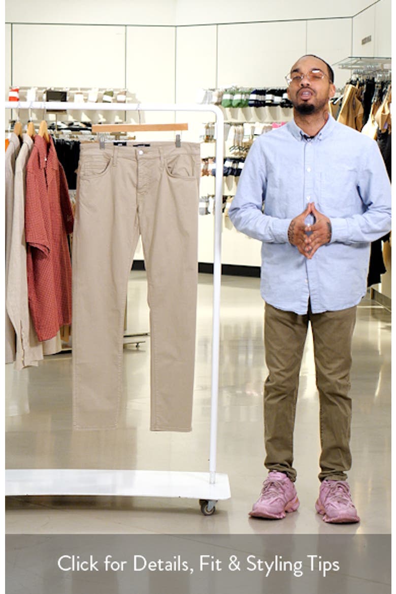 Jake Slim Fit Twill Pants video
