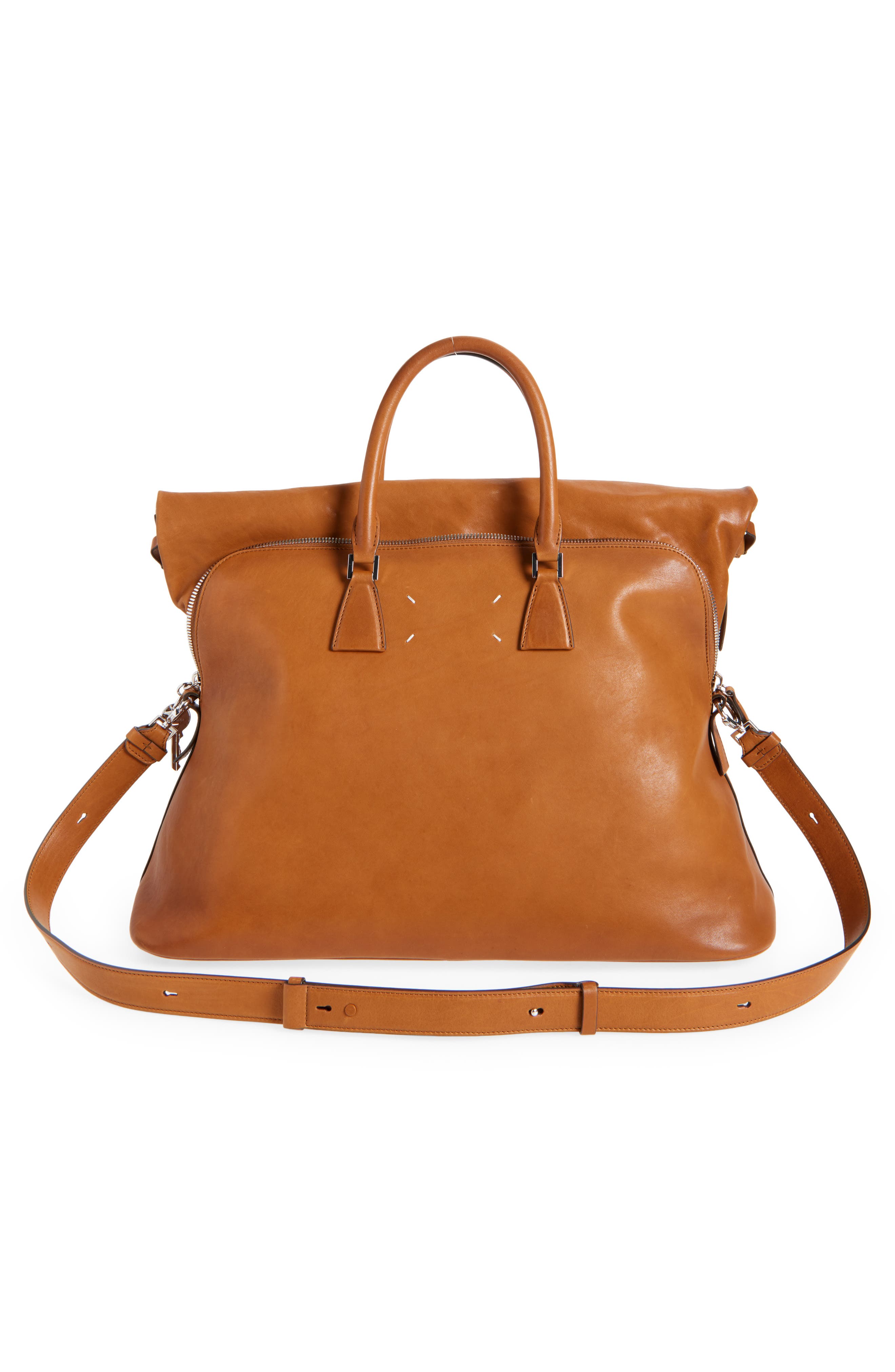 Maison Margiela XL 5AC Loved To Death Leather Tote | Nordstrom