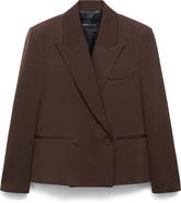 MANGO Selection Double Breasted Suit Blazer