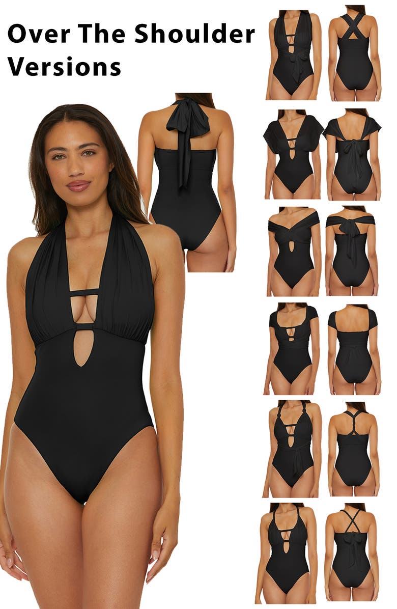Becca The Butterfly One-Piece Swimsuit, Alternate, color, 