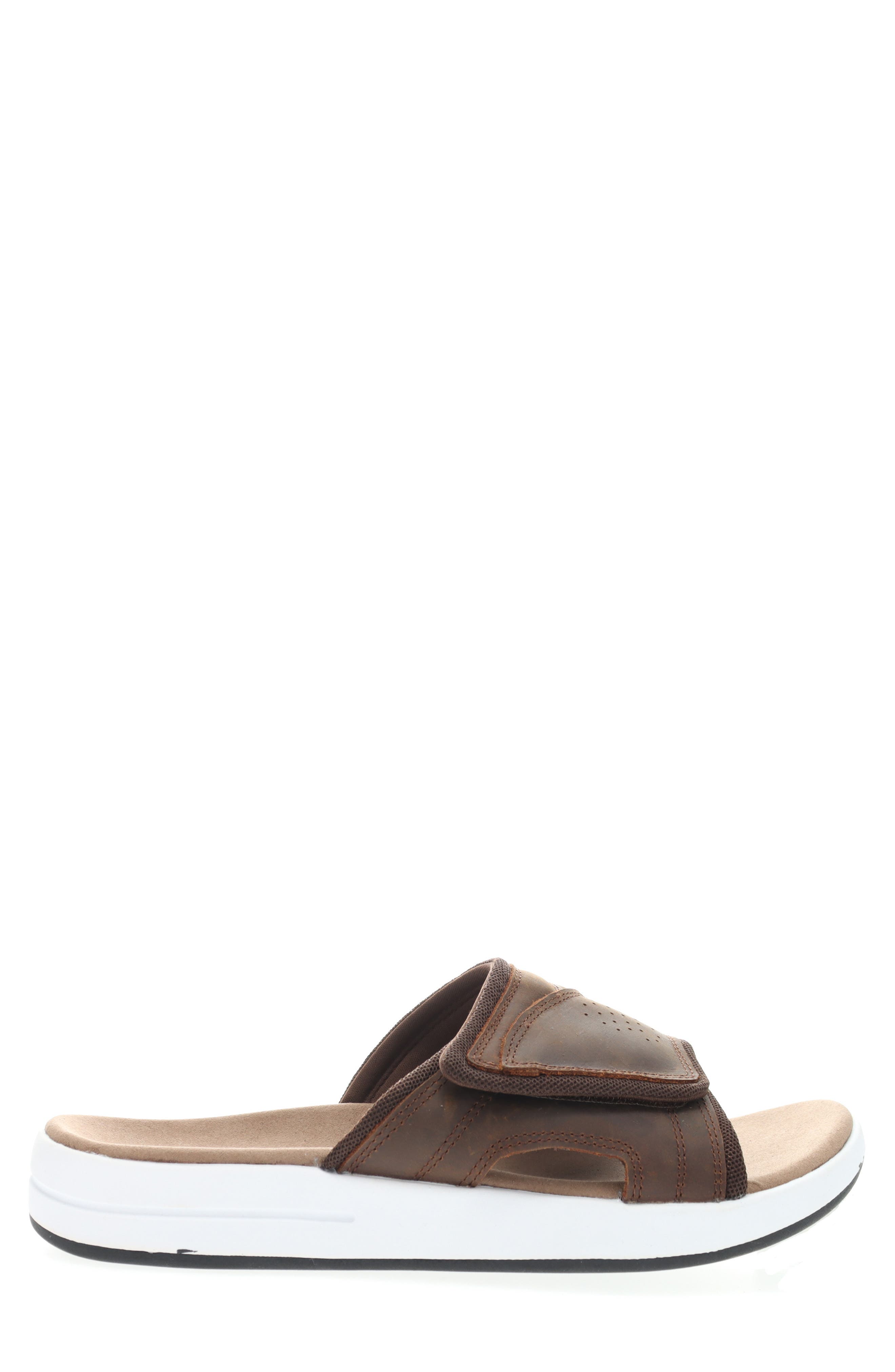 Emerson Slide Sandal, Alternate, color, BROWN