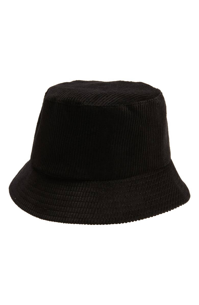 Vince Cotton Corduroy Bucket Hat, Main, color,