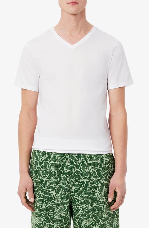 3-Pack Cotton V-Neck T-Shirts