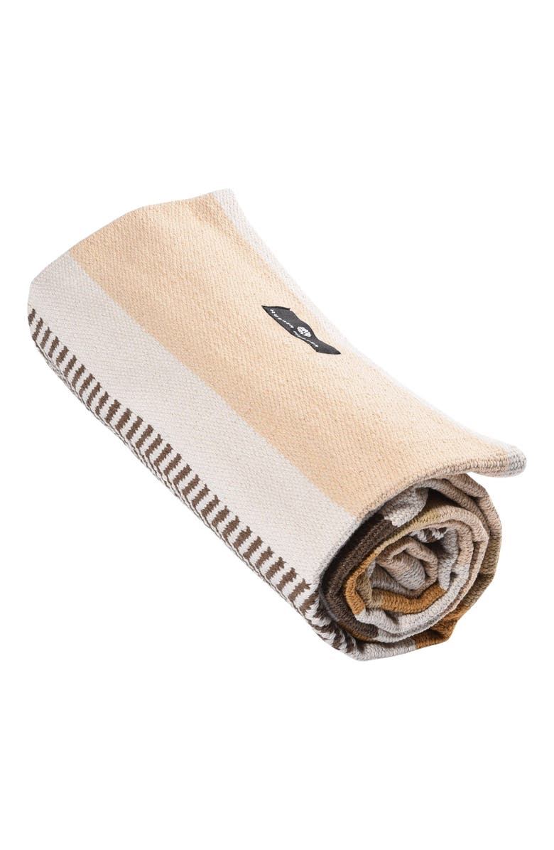 Hugger Mugger Cotton Yoga Rug, Alternate, color, Moab
