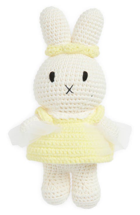 Miffy in Her Princess Dress Crocheted Stuffed Animal