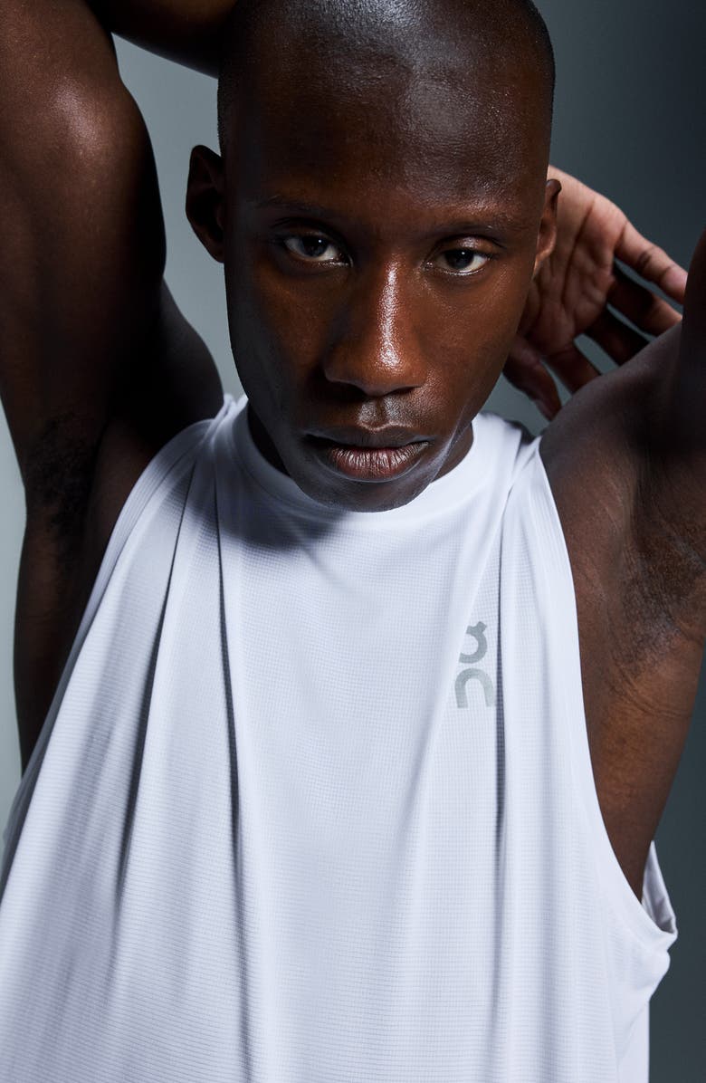 On Core Running Tank, Alternate, color, White