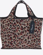 3.1 Phillip Lim Leopard Embroidered Mini Market Tote