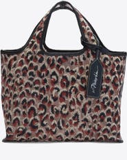 3.1 Phillip Lim Leopard Embroidered Mini Market Tote
