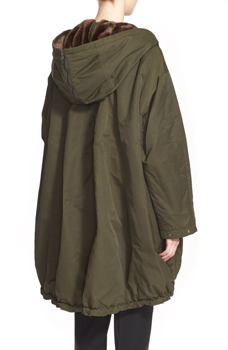 Acne Studios 'Amory' A-Line Hooded Parka, Alternate, color, 