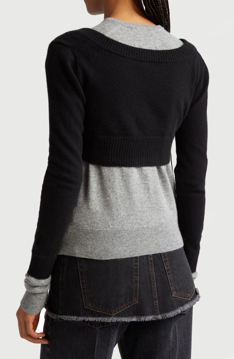 Meryll Rogge Cashmere Double Cardigan, Alternate, color,