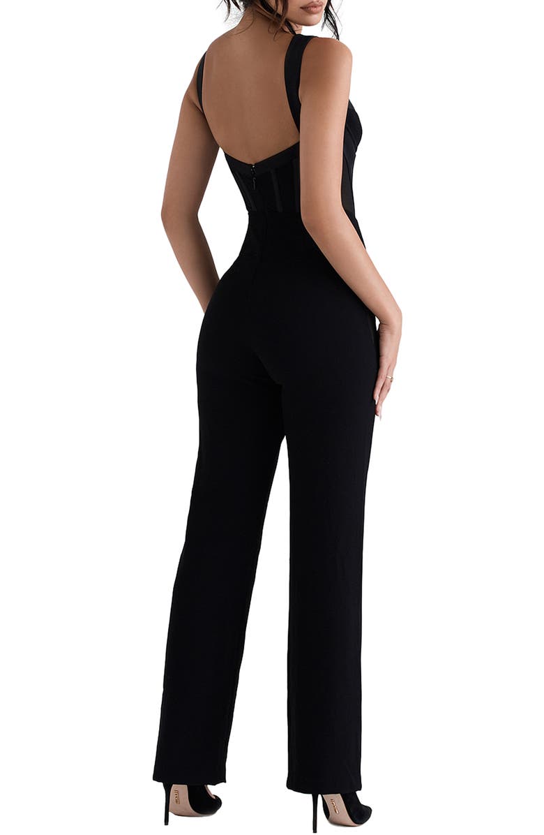 HOUSE OF CB Mylene Stretch Crepe Jumpsuit, Alternate, color,