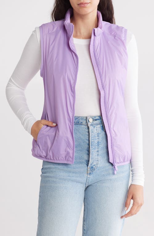 Save The Duck Valentina Water Resistant Insulated Vest In Wisteria Violet