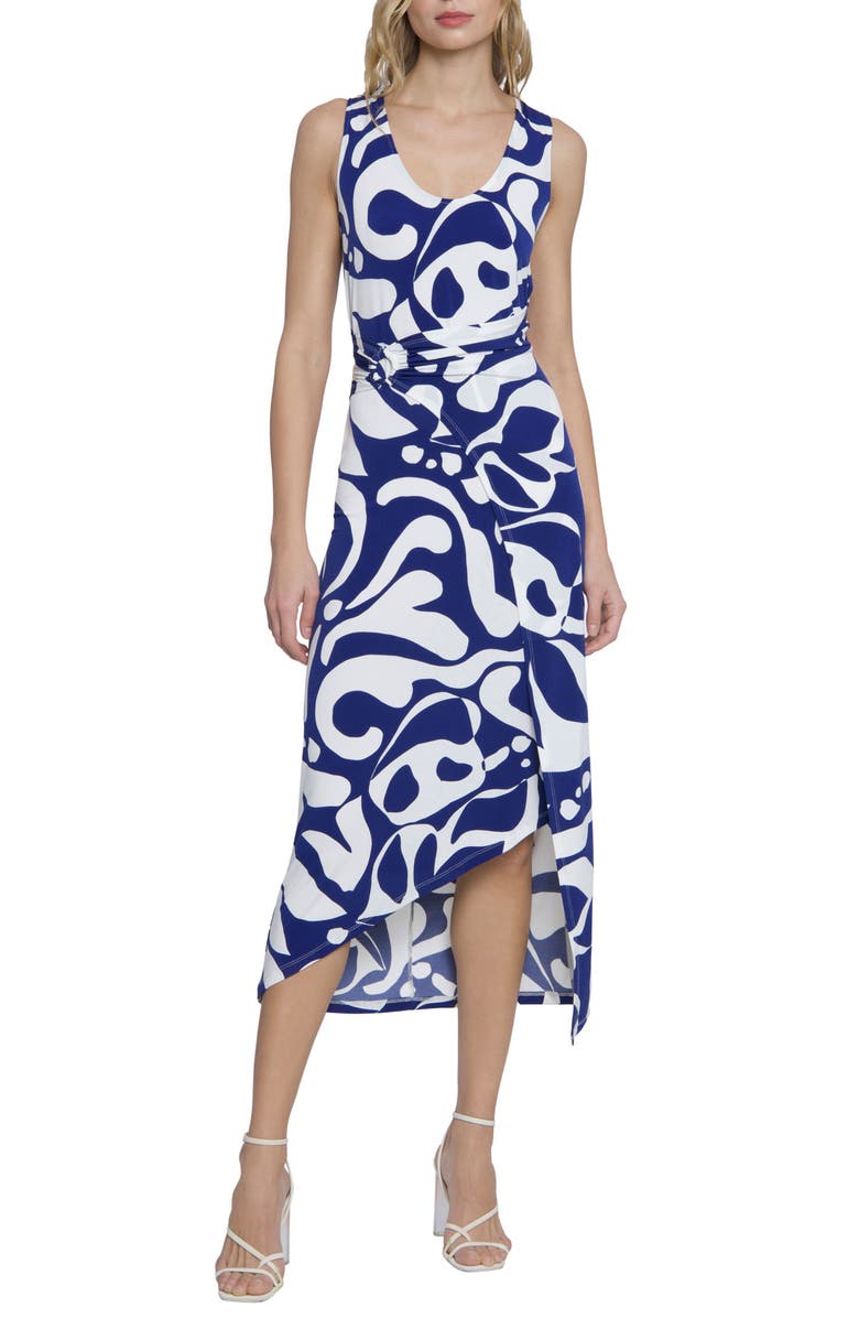 DONNA MORGAN FOR MAGGY O-Ring High-Low Cocktail Dress, Main, color,