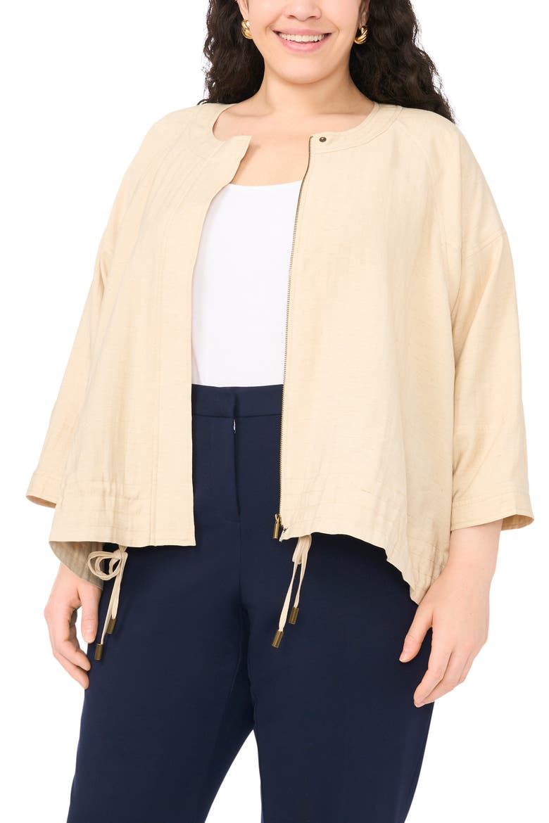 Raglan Sleeve Jacket, Alternate, color, BIRCH
