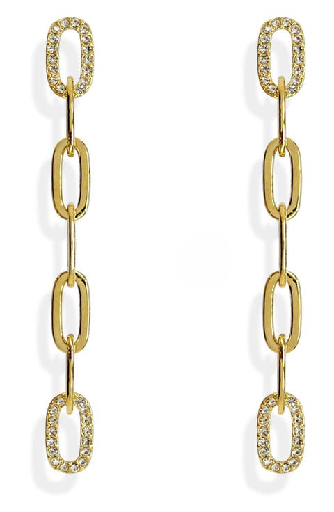 Love Link Drop Earrings