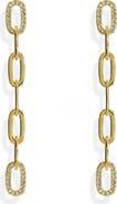 Liza Schwartz Love Link Drop Earrings