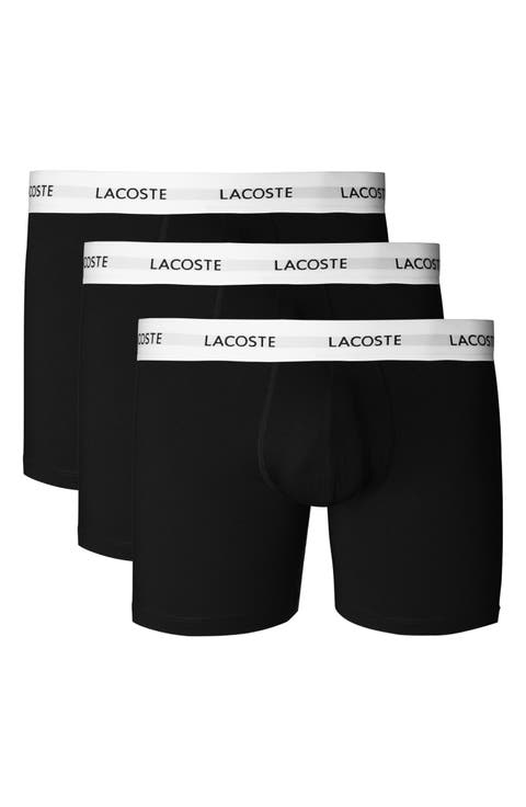 Core Essentials Assorted 3-Pack Stretch Cotton Boxer Briefs