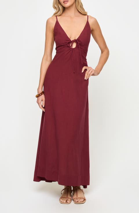 Mabel Cover-Up Maxi Dress
