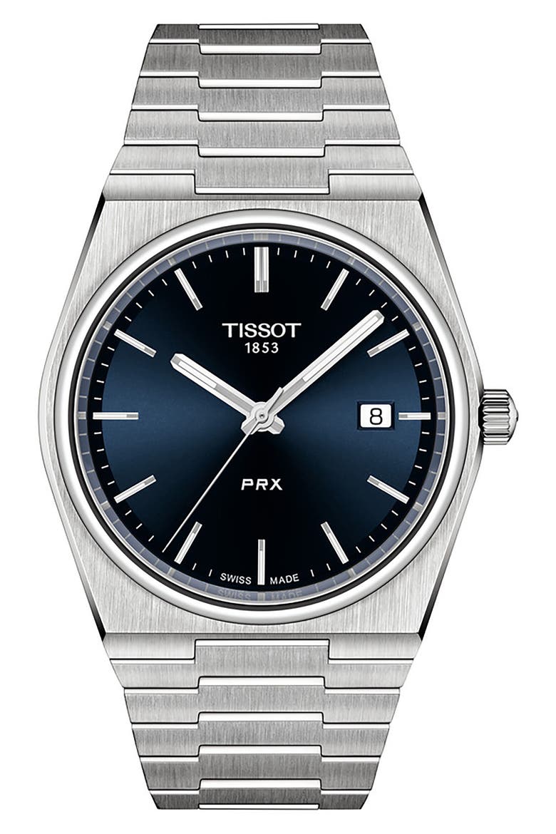 PRX Bracelet Watch, 40mm, Main, color, BLUE