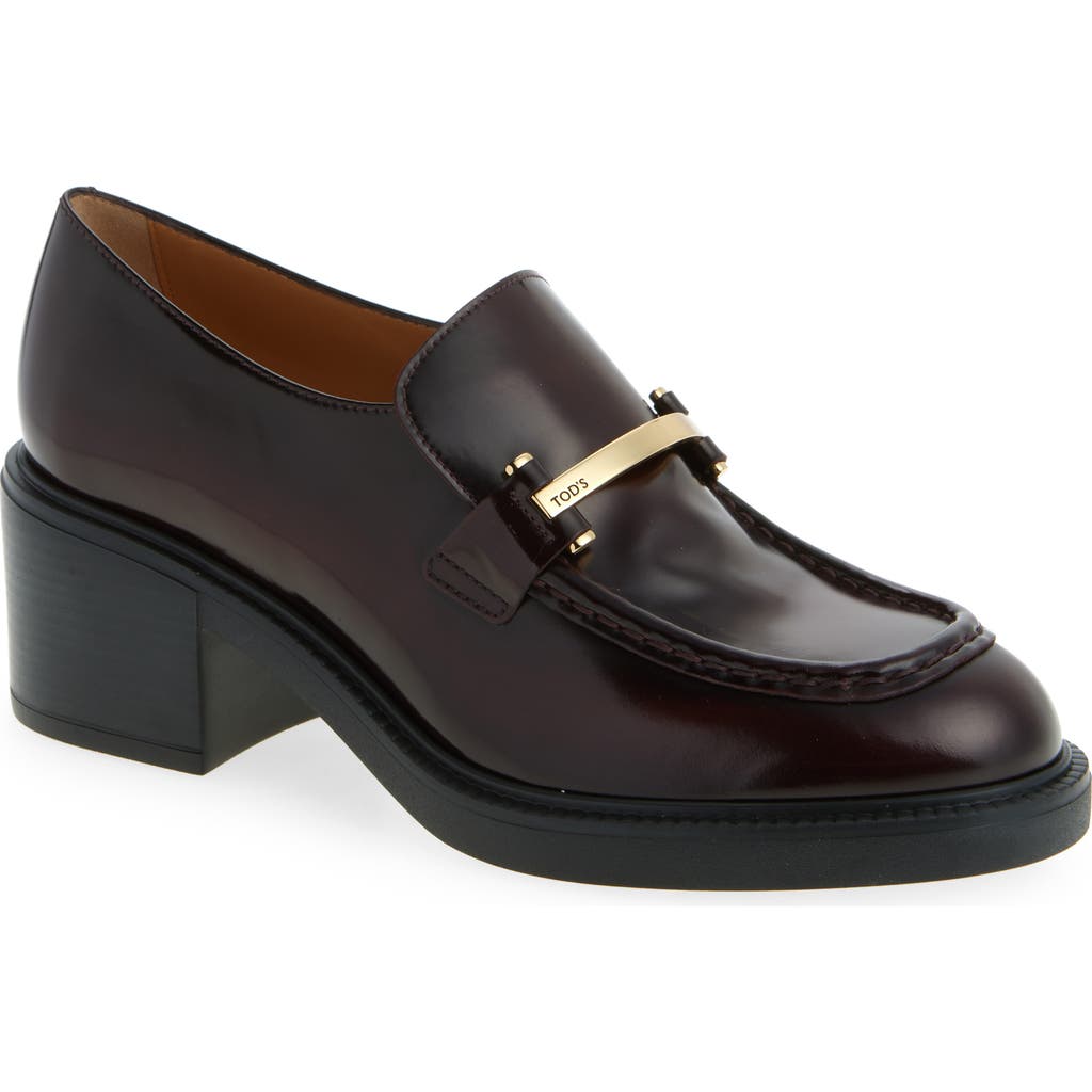 Tod's Barretta Loafer In Brown