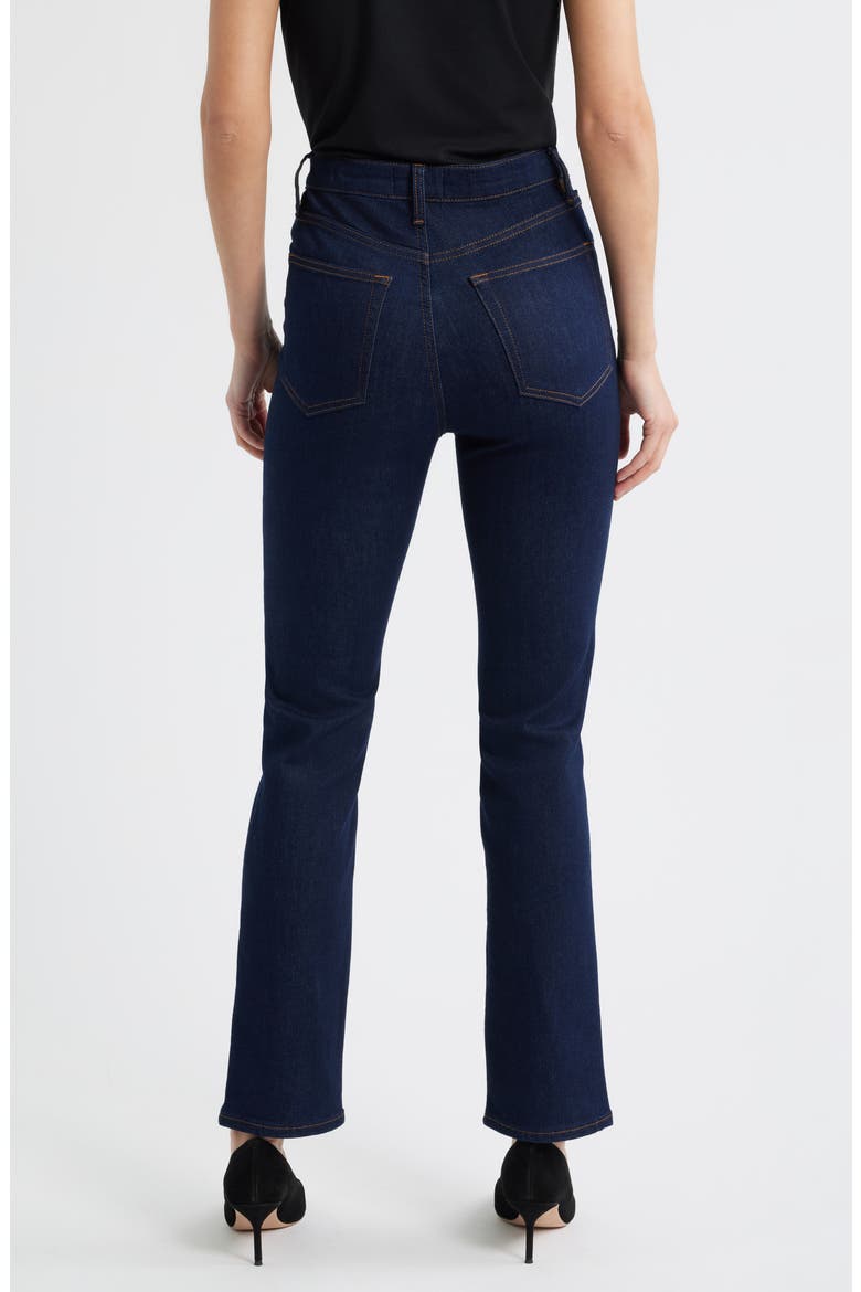 The Pencil High Waist Slim Straight Leg Jeans, Alternate, color, RINSE