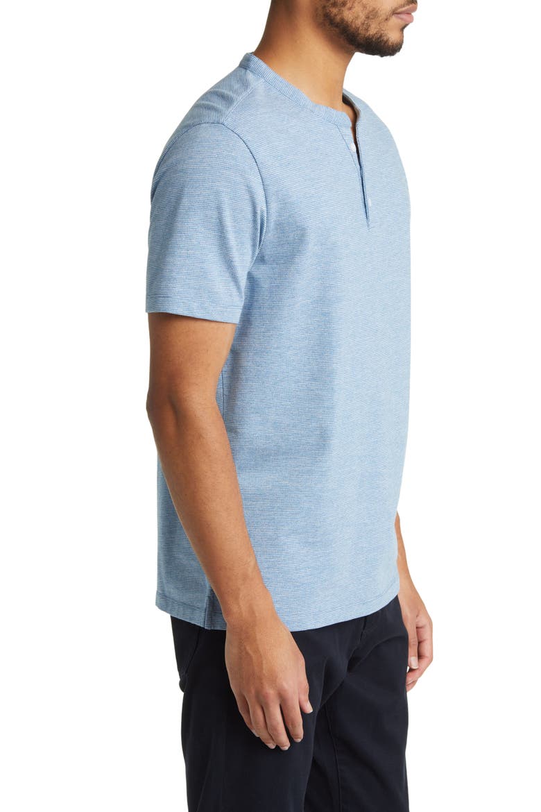 Villier Henley T-Shirt, Alternate, color, BLUE