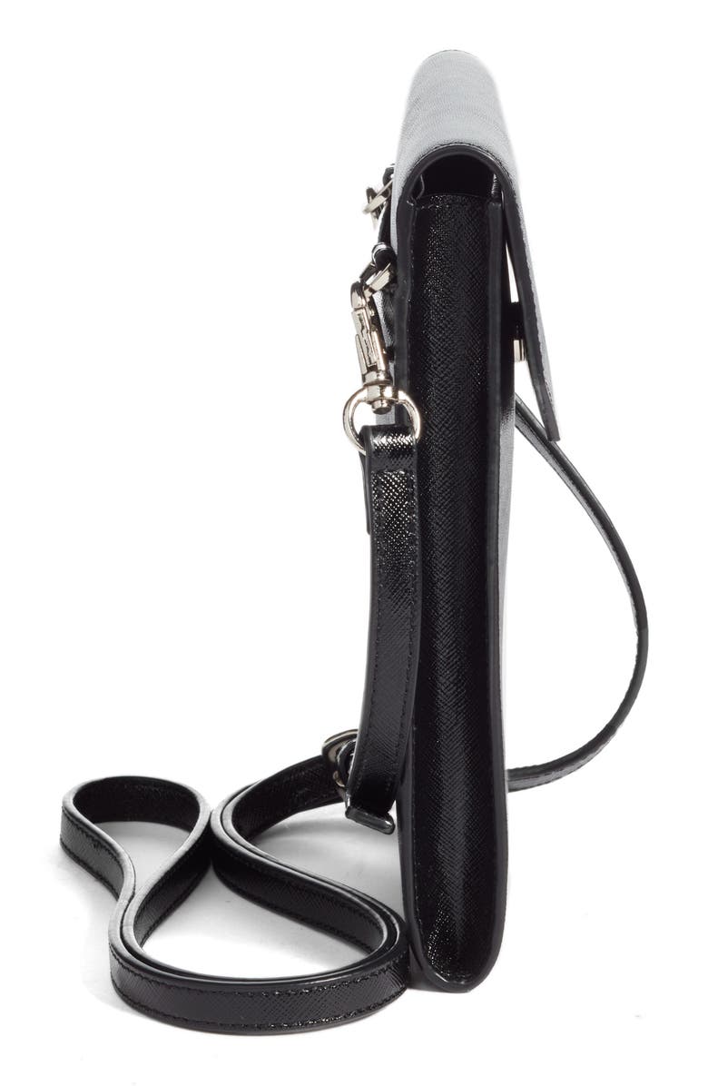 Nordstrom Leather Phone Crossbody Bag, Alternate, color,