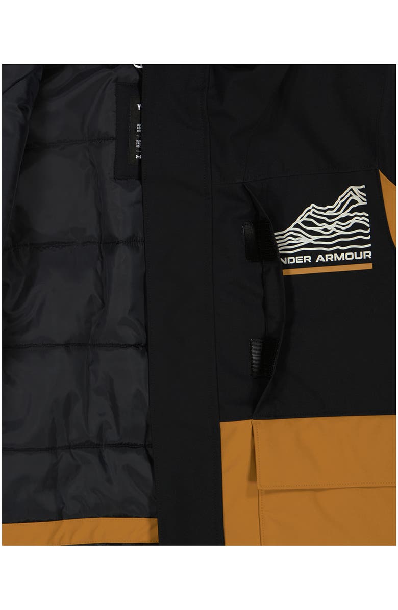 Under Armour Kids' UA Eagle Up Waterproof Hooded Snow Jacket, Alternate, color, 