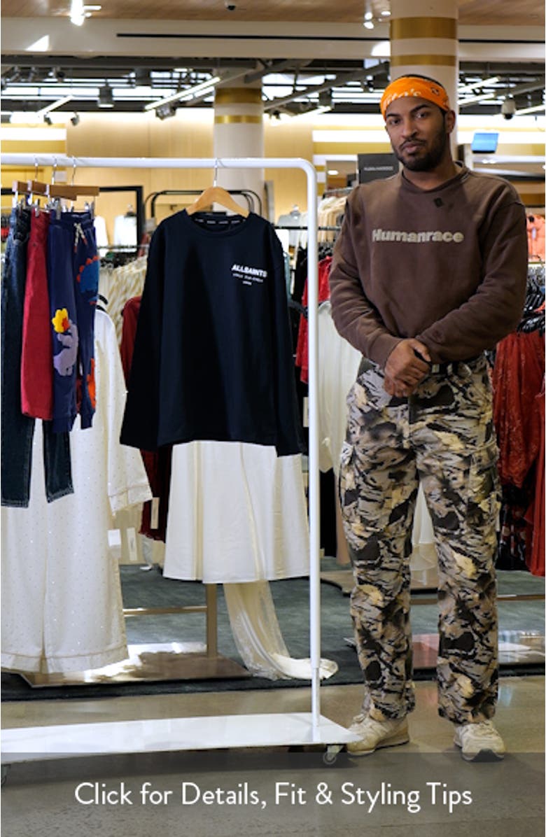 Kids' Underground Oversize Long Sleeve Graphic T-Shirt, sales video thumbnail