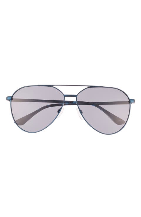 61mm Aviator Sunglasses