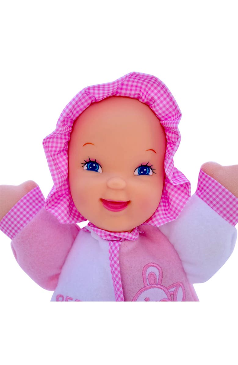 Goldberger's Baby's First Soft & Snuggle Bunny Toy Doll All Ages, Alternate, color, Multicolored