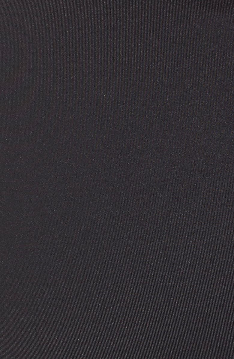 La Blanca Island Goddess Hipster Bikini Bottoms, Alternate, color, Black