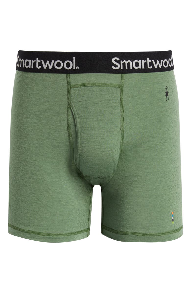 Smartwool Merino Boxer Briefs, Alternate, color, Fern Green