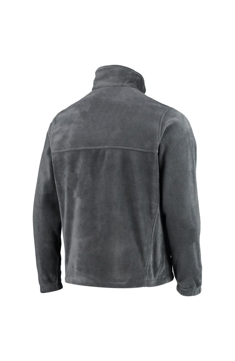 Columbia Men's Columbia Philadelphia 76ers Heathered Charcoal Flanker Full-Zip Jacket, Alternate, color, Heather Charcoal