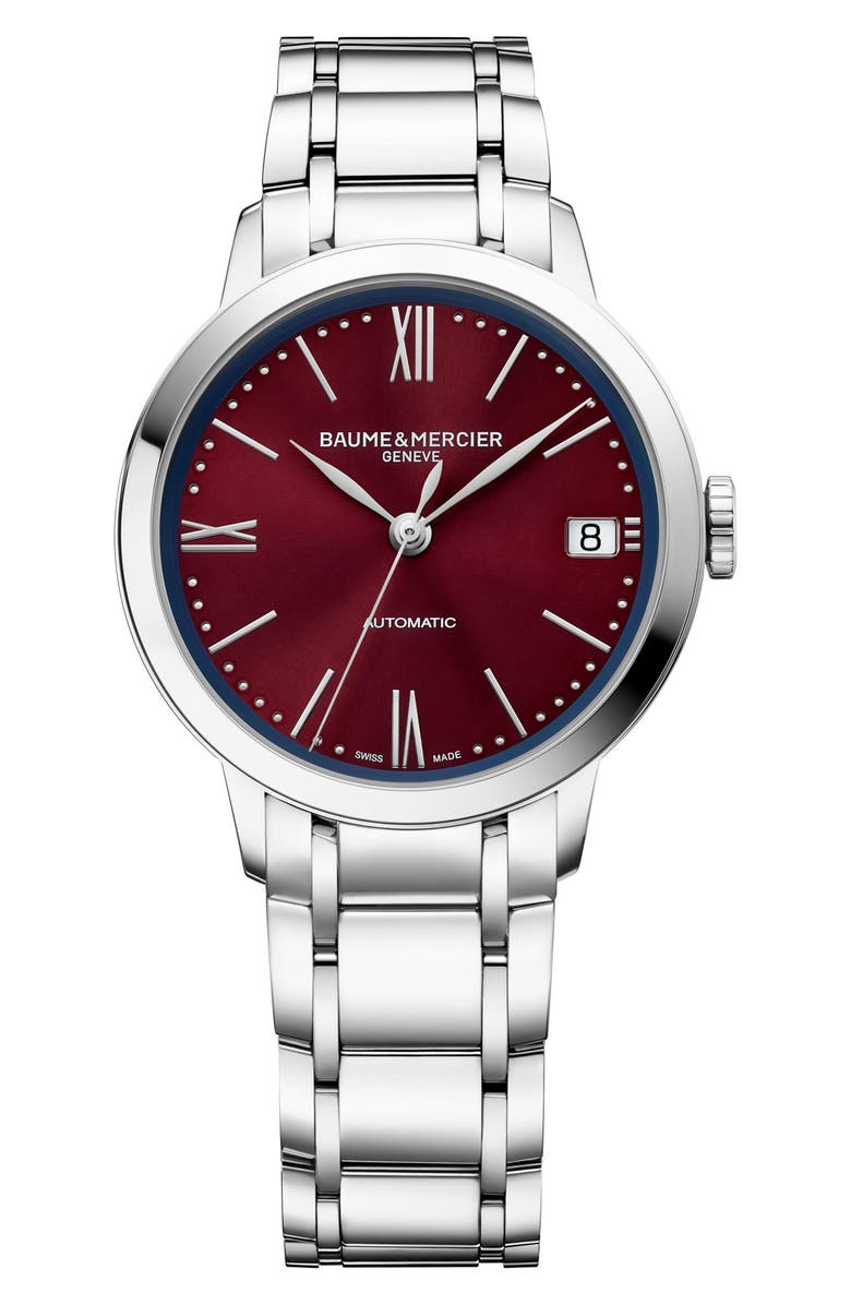 Baume & Mercier Classima 10691 Automatic Bracelet Watch, 34mm, Main, color, 