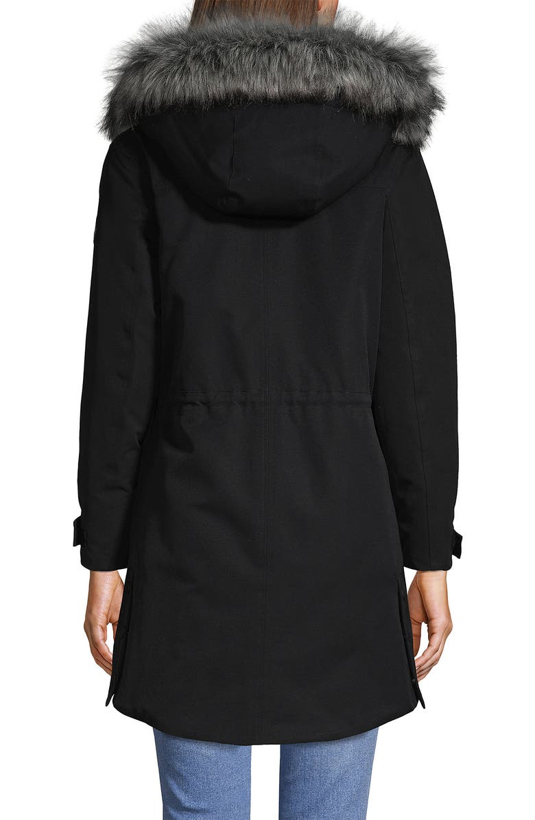 Lands' End Expedition Waterproof Down Winter Parka with Faux Fur Hood, Alternate, color,