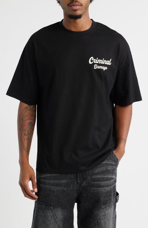 Bennett Oversize Logo Graphic T-Shirt