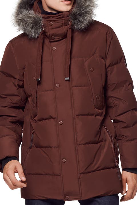 Gattaca Faux Fur Trim Parka